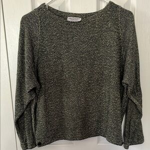 Nomad Textured 3/4 Sleeve top Small